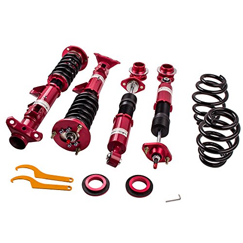 maXpeedingrods Coilover Amortiguador Suspensión Altura Ajustable para E36 3 Series 318 323 325 328 92-97