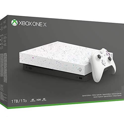 Microsoft Xbox One X - Consola Hyperspace Edición Especial, 1 TB, Color Blanco con Puntos Microsoft Xbox One X - Consola Hyperspace Edición Especial, 1 TB, Color Blanco con Puntos