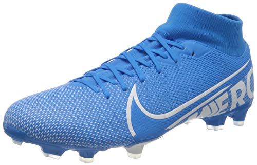 Nike Superfly 7 Academy FG/MG, Zapatillas de Fútbol Unisex Adulto, Multicolor (Blue Hero/White/Obsidian 414), 43 EU
