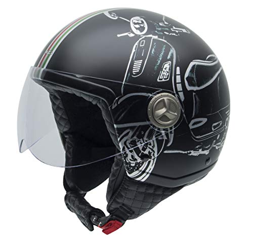 NZI Zeta Casco Graphics B Vespa Turia, B-VESPA TURIA, Talla XL NZI Zeta Casco Graphics B Vespa Turia, B-VESPA TURIA, Talla XL
