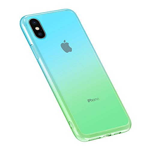 Oihxse Moda Lindo Cristal Case Compatible con Samsung Galaxy Note 9 Funda Silicona Gradiente de Color TPU Suave Carcasa Ultra-Fina Transparente Protectora Flexible Caso-Azul Verde Oihxse Moda Lindo Cristal Case Compatible con Samsung Galaxy Note 9 Funda Silicona Gradiente de Color TPU Suave Carcasa Ultra-Fina Transparente Protectora Flexible Caso-Azul Verde