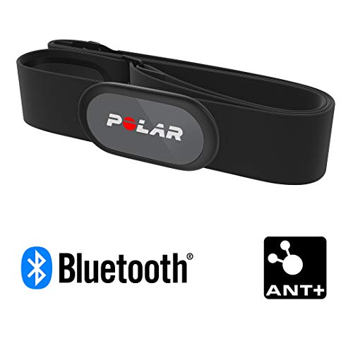 Polar H9 - Sensor de Frecuencia Cardíaca, ANT+ / Bluetooth, Sensor de FC Resistente al Agua con Elástico para Entrenar en el Gimnasio, Hacer Ciclismo, Correr o Practicar Deporte al Aire Libre