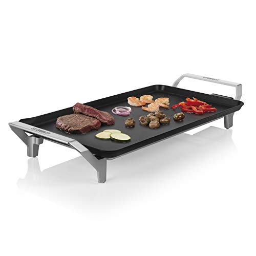 Princess Table Chef Premium 103110 Plancha grande XL, de gran potencia, 46 x 26 cm