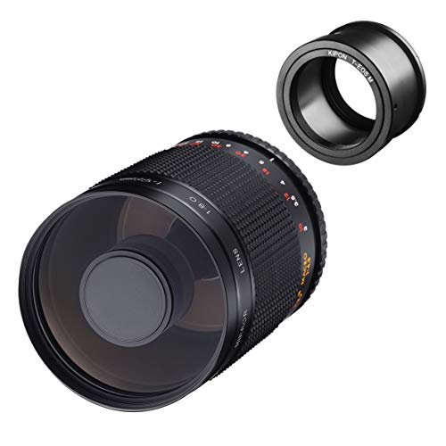Samyang MF 500mm F8.0 - Objetivo de Espejo Canon M - DSLR, teleobjetivo CSC, Enfoque Manual, diámetro del Filtro 72mm, para Formato Completo y APS-C