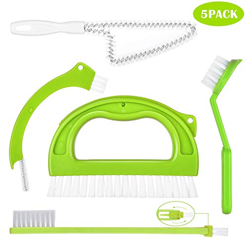 Set de Cepillo de Limpieza, Cepillos de Limpieza de Platos con Cerdas de Nylon para Cocina de Baño,Pisos de Limpieza de Suelos de Casa, Ventanas o Correderas (5 Piezas) by OITUGG Set de Cepillo de Limpieza, Cepillos de Limpieza de Platos con Cerdas de Nylon para Cocina de Baño,Pisos de Limpieza de Suelos de Casa, Ventanas o Correderas (5 Piezas) by OITUGG