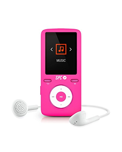 SPC Colour Sound reproductor rosa MP4 extrafino con radio FM y memoria de 8GB SPC Colour Sound reproductor rosa MP4 extrafino con radio FM y memoria de 8GB