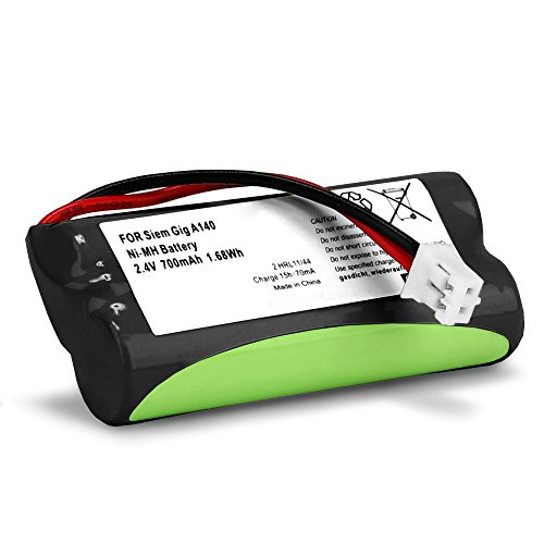 subtel® Batería Compatible con Siemens Gigaset A120 A14 A140 A145 A160 A165 A245 A240 A260 A265, Universum CL15 SL15 (700mAh) V30145-K1310-X383,V30145-K1310-X359 bateria de Repuesto, Pila reemplazo subtel® Batería Compatible con Siemens Gigaset A120 A14 A140 A145 A160 A165 A245 A240 A260 A265, Universum CL15 SL15 (700mAh) V30145-K1310-X383,V30145-K1310-X359 bateria de Repuesto, Pila reemplazo