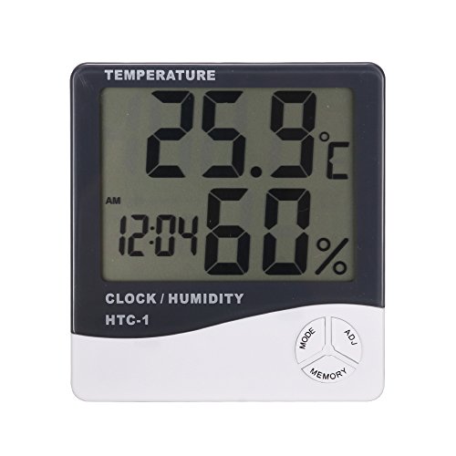Termómetro Higrometro LCD Pantalla Medidor Temperatura