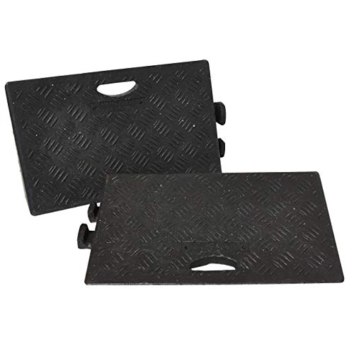 Traffic Safety Products 5051124416036 Kerb RAMPS - Juego de 2 rampas (2 Unidades), Color Negro. Traffic Safety Products 5051124416036 Kerb RAMPS - Juego de 2 rampas (2 Unidades), Color Negro.