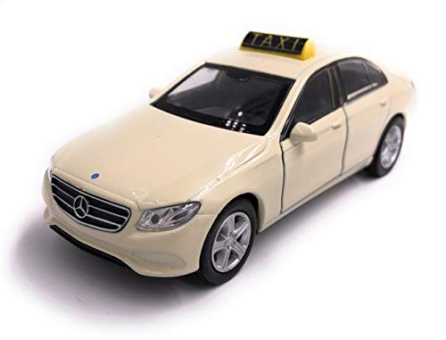 Welly Mercedes Benz Clase E Taxi Modelo Coche Coche Licencia Producto 1: 34-1: 39