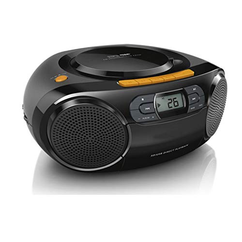 WUBAILI GRABADORA Retro De Cinta De Cassette, Reproductor De CD Boombox, Radio FM, Entrada AUX Reproduce Música De Reproductores De MP3, Teléfonos Inteligentes, Tabletas,Negro WUBAILI GRABADORA Retro De Cinta De Cassette, Reproductor De CD Boombox, Radio FM, Entrada AUX Reproduce Música De Reproductores De MP3, Teléfonos Inteligentes, Tabletas,Negro