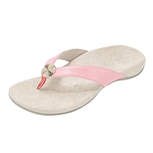 YWLINK Sandalias Planas De Verano para Mujer Zapatillas De Playa Antideslizantes Confort De Fondo Suave Resistente Al Desgaste Zapatos De BañO Interior Al Aire Libre Chanclas 2020 Nuevo