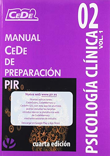 02. Manual CEDE de preparación PIR. Psicología Clínica. Volúmen I