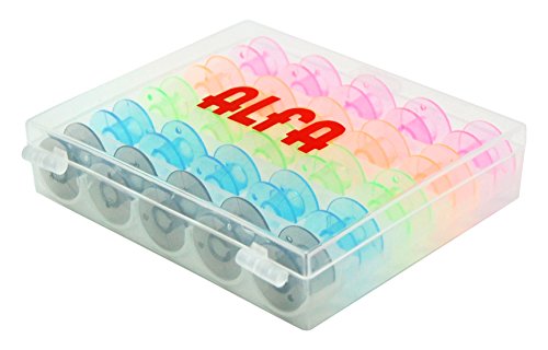 Alfa 6050-Caja 25 canillas Colores, Multicolor Alfa 6050-Caja 25 canillas Colores, Multicolor
