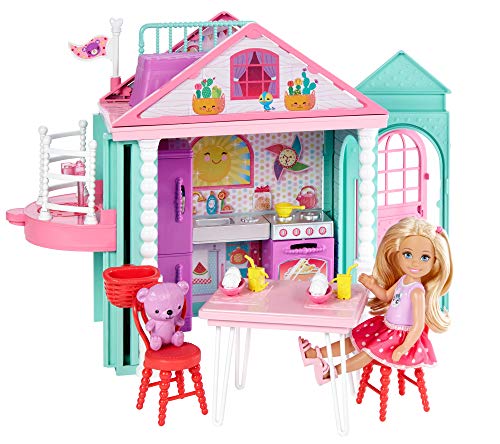 Barbie - Casita de Chelsea con accesorios - casa muñecas - (Mattel DWJ50)