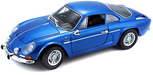 Bburago Maisto Francia Coche Miniature-Alpine Renault 1600 S Stradale 1971-echelle 1/18, m31750, Azul
