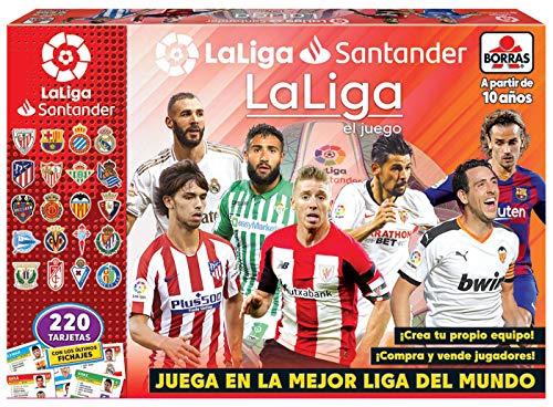 Borras-La Liga 2019-20, Juego de Mesa, conviértete en el Manager del Mejor Equipo del Mundo, a Partir de 10 años (Educa 18350)