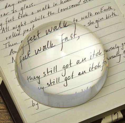 Cúpula pisapapeles lupa, lupa de tamaño grande, 100 mm, hecho de K9 cristal óptico, ergonómico, ideal para libros de lectura, mapas, documentos y más, para hogar y oficina aumentos Cúpula pisapapeles lupa, lupa de tamaño grande, 100 mm, hecho de K9 cristal óptico, ergonómico, ideal para libros de lectura, mapas, documentos y más, para hogar y oficina aumentos