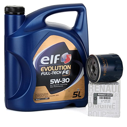 Duo Servicio - Elf Evolution Full Tech 5W-30 5 lts + Filtro aceite Original 152089599 Duo Servicio - Elf Evolution Full Tech 5W-30 5 lts + Filtro aceite Original 152089599