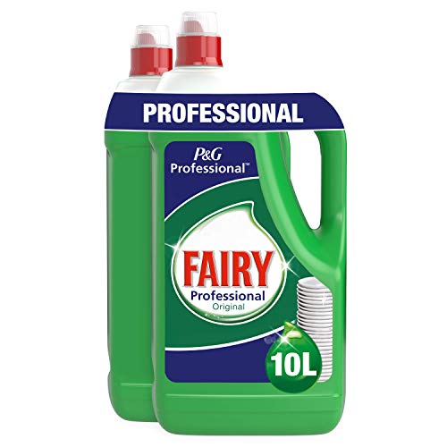 Fairy Professional Original - Lavavajillas a mano, 5 l, paquete de 2