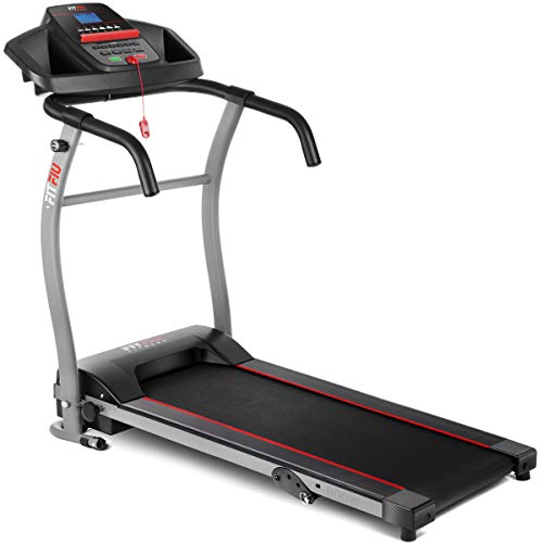 FITFIU Fitness MC-100 - Cinta de correr Eléctrica Plegable silenciosa motor 900w hasta 10km/h, pantalla LED, Velocidad ajustable y Amortiguacion VCS FITFIU Fitness MC-100 - Cinta de correr Eléctrica Plegable silenciosa motor 900w hasta 10km/h, pantalla LED, Velocidad ajustable y Amortiguacion VCS