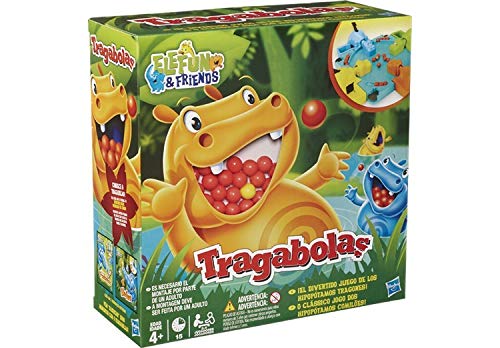 Hasbro Gaming - Tragabolas, juego de mesa (Hasbro 98936175) (versión española/portuguesa)