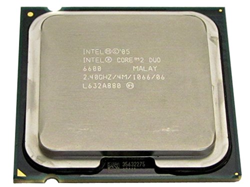HP Intel Core 2 Duo E6600 2.4GHz 4MB L2 - Procesador (Intel® Core™2 Duo, 2,4 GHz, LGA 775 (Socket T), PC, 65 NM, E6600)