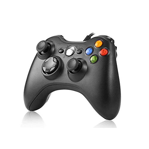 JAMSWALL Xbox 360 Mando de Gamepad, Controlador Mando USB de Xbox 360 Compatible para Windows XP/7/8/10 JAMSWALL Xbox 360 Mando de Gamepad, Controlador Mando USB de Xbox 360 Compatible para Windows XP/7/8/10