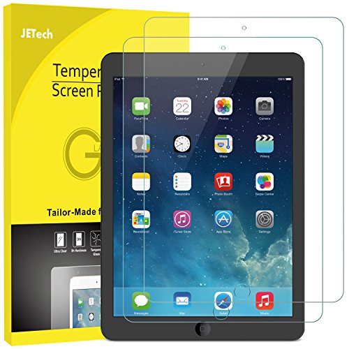 JETech Protector de Pantalla para Apple el nuevo iPad (9,7 Pulgadas, 2018/2017 Modelo), iPad Air 1, iPad Air 2, iPad Pro 9,7, Vidrio Templado, 2 Unidades JETech Protector de Pantalla para Apple el nuevo iPad (9,7 Pulgadas, 2018/2017 Modelo), iPad Air 1, iPad Air 2, iPad Pro 9,7, Vidrio Templado, 2 Unidades