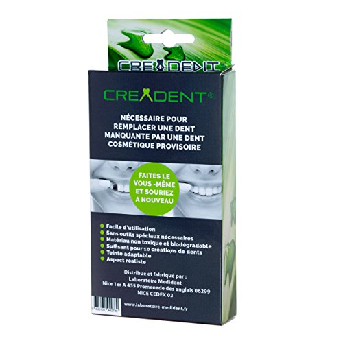 Kit para remplazar un diente faltante por un diente cosmético provisional Kit para remplazar un diente faltante por un diente cosmético provisional