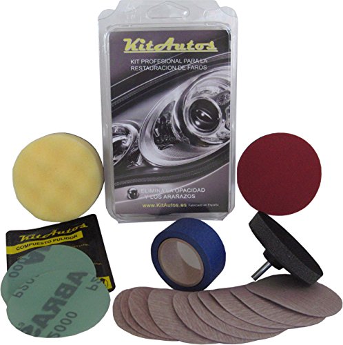 KITAUTOS KF75MM Kit Pulido de Faros, de Material plástico KITAUTOS KF75MM Kit Pulido de Faros, de Material plástico