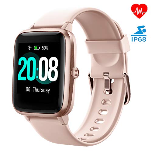 LIFEBEE Smartwatch, Reloj Inteligente Impermeable IP68 para Hombre Mujer niños, Pulsera de Actividad Inteligente con Monitor de Sueño Contador de Caloría Pulsómetros Podómetro para Android iOS LIFEBEE Smartwatch, Reloj Inteligente Impermeable IP68 para Hombre Mujer niños, Pulsera de Actividad Inteligente con Monitor de Sueño Contador de Caloría Pulsómetros Podómetro para Android iOS