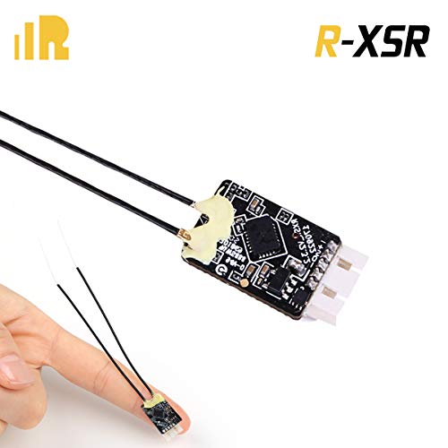 LITEBEE FrSky R-XSR Mini Receptor, Frsky Taranis 2.4GHz 16CH ACCST RC Receiver (16CH SBUS 8CH CPPM Output) Support X9D X9E X9D Plus X12S Frsky Transmisor for FPV Racing RC Drone Quadcopter by