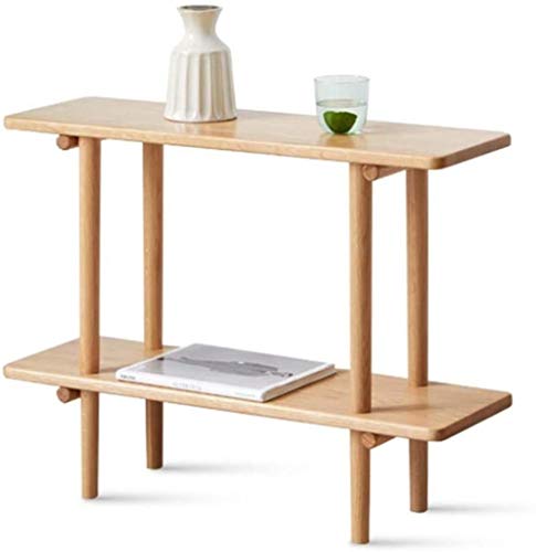 N Mesa Auxiliar Mesa Baja Mesa Lateral de 2 Plantas Fumar en Todo Muebles de Madera Maciza de la Sala de café de diseño Minimalista Mesa De Café N Mesa Auxiliar Mesa Baja Mesa Lateral de 2 Plantas Fumar en Todo Muebles de Madera Maciza de la Sala de café de diseño Minimalista Mesa De Café