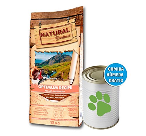 Natural Greatness Optimum Large Breed Alimento Seco Completo para Perros - 12000 gr