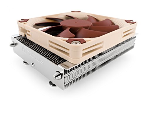 Noctua NH-L9a-AM4, Disipador Silencioso de Perfil Bajo para las CPU de la Plataforma Ryzen de AMD (Marrón)