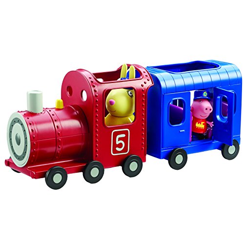 Peppa Pig Locomotora y vagón de Juguete Señora Liebre Peppa Pig Locomotora y vagón de Juguete Señora Liebre