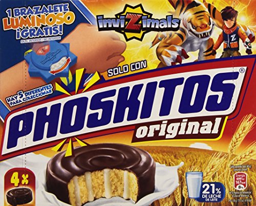 Phoskitos Miniphoskitos - Producto de pastelería - Pack de 4 unidades x 40 g
