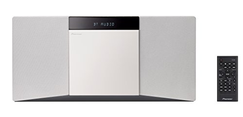 Pioneer X-SMC02-W - Microcadena Slim (CD, Bluetooth) Color Blanco
