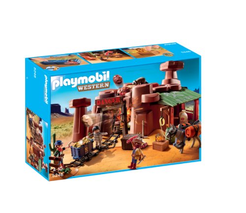 PLAYMOBIL - Mina del Oeste, Set de Juego (5246)