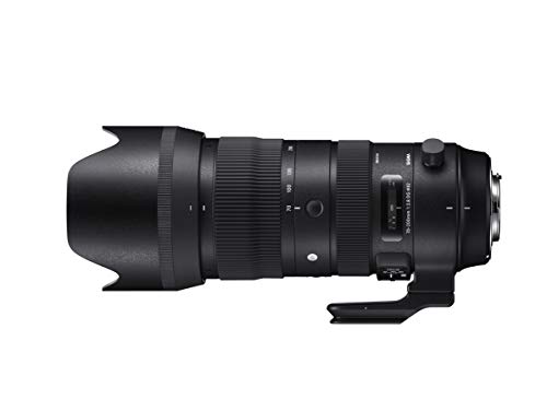 Sigma F2.8 DG OS HSM Sports - Teleobjetivo zoom 70-200 mm para Nikon, color negro