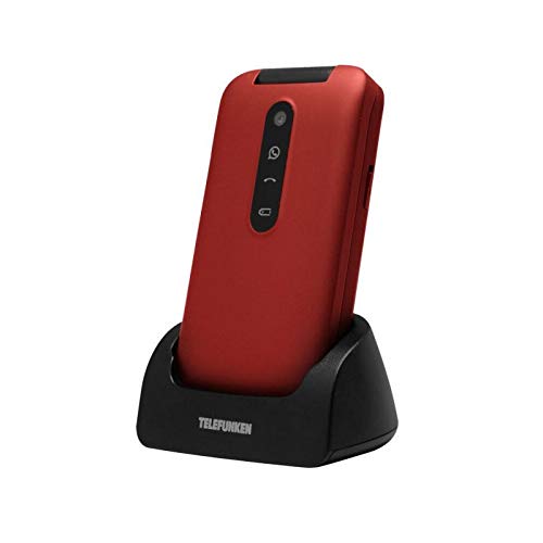Telefunken TM 360 Cosi -  Teléfono Móvil, color Rojo