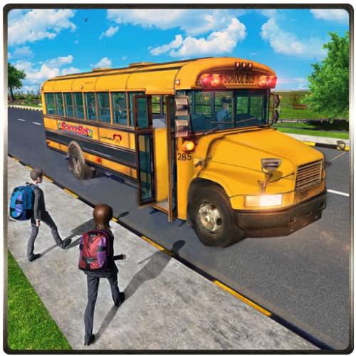 Transporte Niños en Mega City Euro Coach Driver Adventure 3D: Juego de simulador de conducción en el autobús escolar gratuito para niños 2018