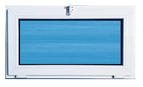 (V11T) Ventana Pvc 800x500 Abatible (Golpete) (V11T) Ventana Pvc 800x500 Abatible (Golpete)