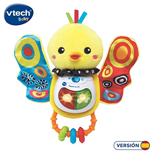 VTech-80-185322 Sonajero Pajarito pío con Voz, Color (3480-185322) VTech-80-185322 Sonajero Pajarito pío con Voz, Color (3480-185322)