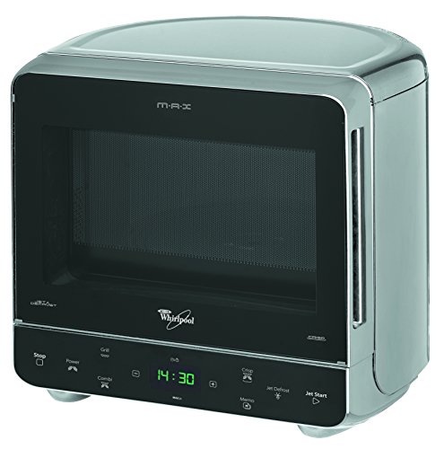 Whirlpool MAX 38 SL - Horno microondas (13 L, 700 W, función Jet Start, sistema 3D), color plateado Whirlpool MAX 38 SL - Horno microondas (13 L, 700 W, función Jet Start, sistema 3D), color plateado