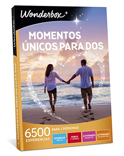 WONDERBOX Caja Regalo -Momentos ÚNICOS para Dos- 6.500 experiencias para Dos Personas WONDERBOX Caja Regalo -Momentos ÚNICOS para Dos- 6.500 experiencias para Dos Personas