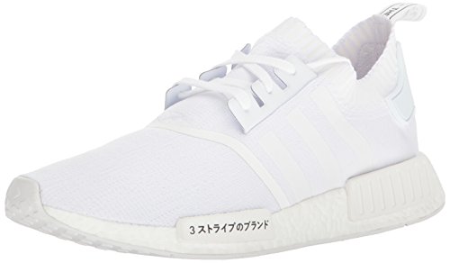 Zapatillas de correr Adidas Originals NMD_r1 Pk para hombre, Blanco (Blanco/blanco/blanco), 45 EU Zapatillas de correr Adidas Originals NMD_r1 Pk para hombre, Blanco (Blanco/blanco/blanco), 45 EU