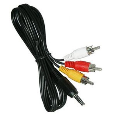 AAA PRODUCTS - Cable de TV de alta calidad para videocámara Sony Handycam, cable de conexión AV/AUDIO VIDEO, repuesto para VMC-20FR