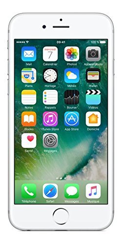 Apple iPhone 6s + Protector de Pantalla - Pack de iPhone 6S libre iOS (16 GB, pantalla de 4.7 pulgadas, cámara 12 MP) y protector de pantalla de cristal templado, color plata Apple iPhone 6s + Protector de Pantalla - Pack de iPhone 6S libre iOS (16 GB, pantalla de 4.7 pulgadas, cámara 12 MP) y protector de pantalla de cristal templado, color plata